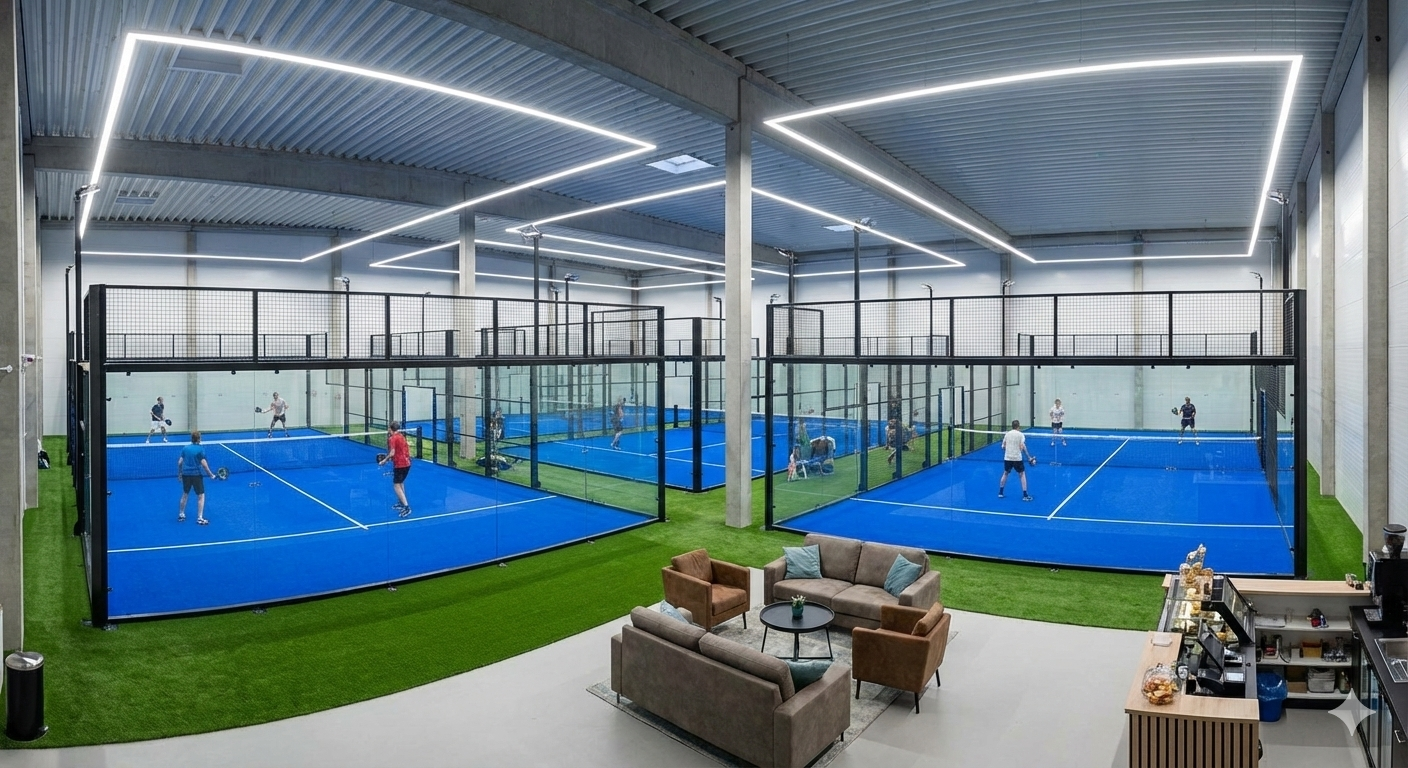 Instalaciones de un club de pádel